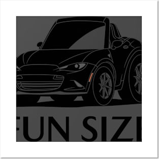 Fun Size ND ST Miata Black Posters and Art